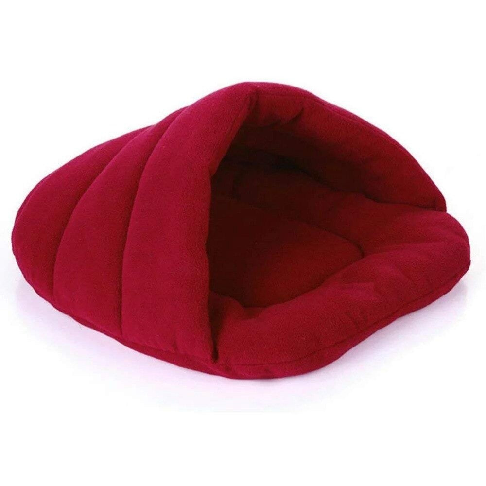 Soft Polar Fleece Kennel Pet Bed - Cave