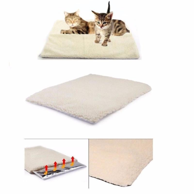 SOFT FLEECE SELF-HEATING PET WARMER BED