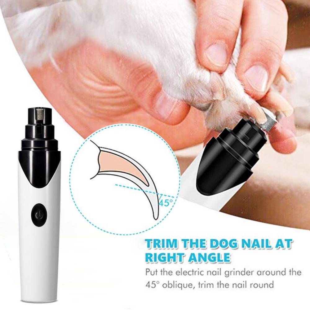 ELECTRIC PAINLESS PET NAIL CLIPPER AND TRIMMER