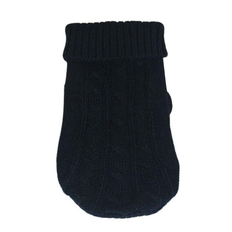 Warm Twist Design Knited Pet Sweater