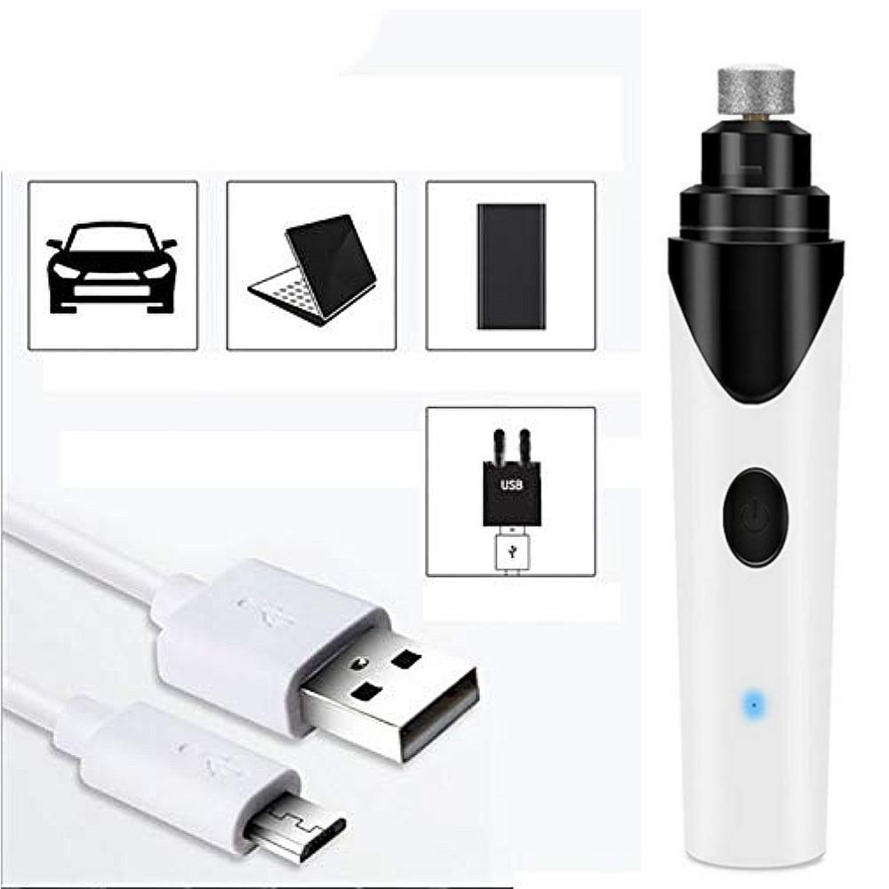 ELECTRIC PAINLESS PET NAIL CLIPPER AND TRIMMER