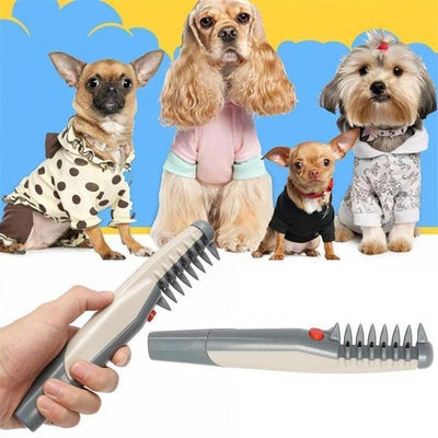 ELECTRIC COMB HAIR GROOMING TOOL FOR DOG OR CAT