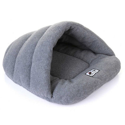 Soft Polar Fleece Kennel Pet Bed - Cave