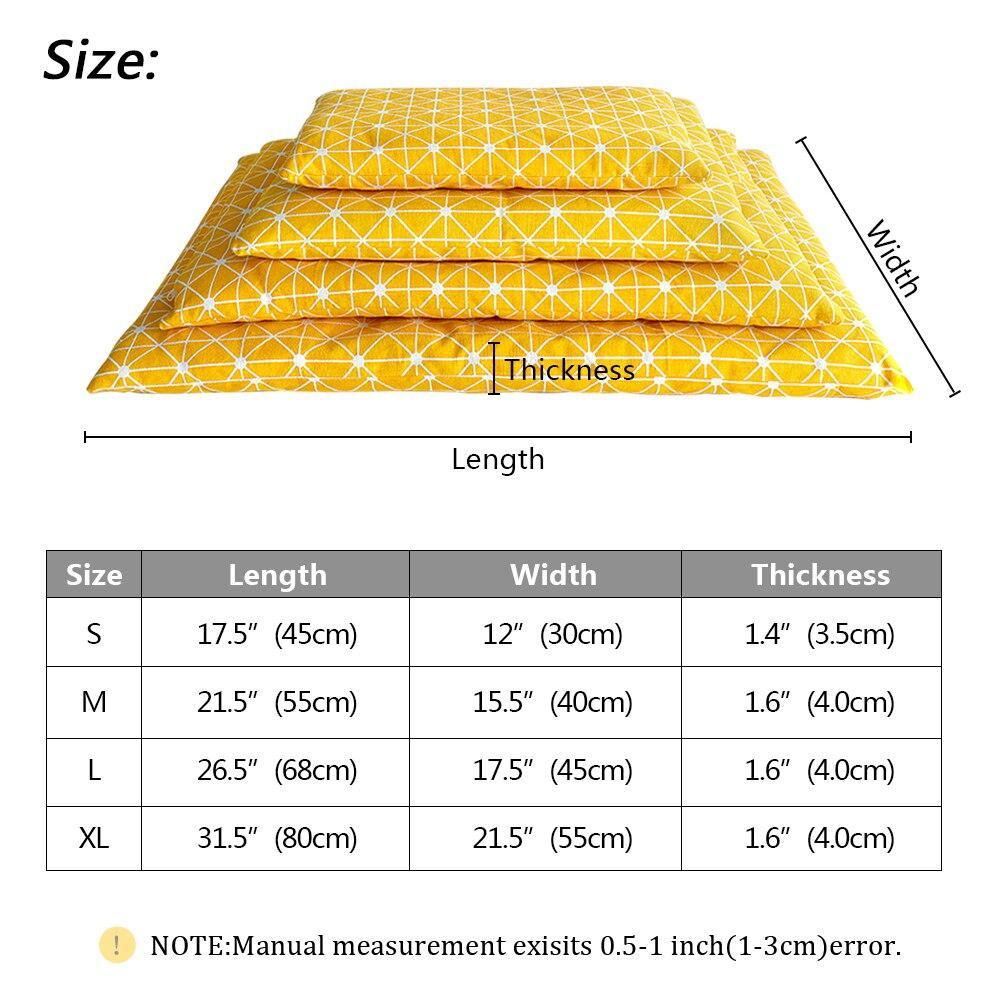 SOFT AND WARM PLAID PET MATTRESS PAD