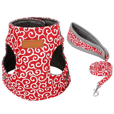 Pet Outdoor Travel Harness & Leash Set for Puppies, Cats, & Rabbits Walking Harnesses Pet Cat Products